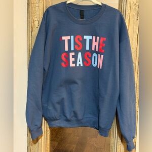 Navy Blue 'Tis The Season Sweatshirt